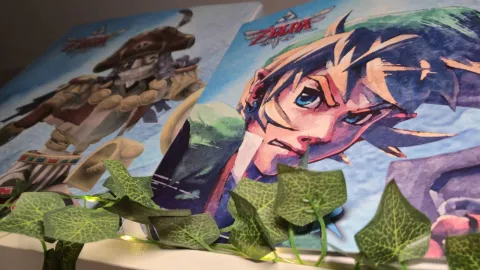 ゼルダの伝説40周年に向けた究極のファンアート！IKEAの棚がたった17ポンドのフェアリーライトで「ゼルダの聖域」に大進化！