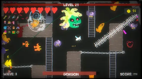 『Nidhogg』開発元の新作『Blood Dungeon』が8月25日に発売！ 2Dプラットフォームと「ブレットヘブン」が融合した新感覚アクションが登場