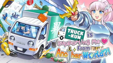 異世界転生を題材にしたパロディゲーム『Truck-kun is Supporting Me from Another World?!』がリリース！おなじみのトラック転生がまさかの視点に！