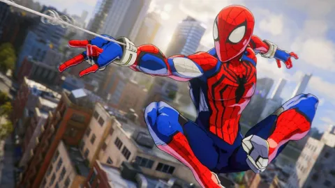 『Marvel's Spider-Man 2』に追加された新スーツ「Marvel Tokon」がファンを騒然とさせている理由とは？リアルな世界観に突如現れたセルルック調ピーター・パーカーのビジュアルギャップが話題に！