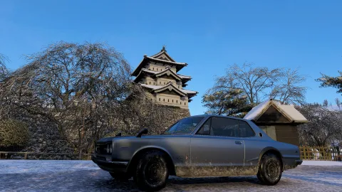 『Forza Horizon 6』に日本の弘前城が登場！ゲーム内ランドマークとして忠実に再現された美しい城の場所と冬季イベント「#ClassyCastle」チャレンジの詳細をご紹介！