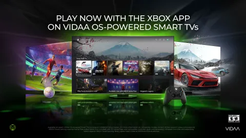 XBOXアプリがハイセンスを含むVIDAA OS搭載スマートテレビで利用可能に！専用ゲーム機不要でGame Passの数百タイトルを大画面で楽しもう