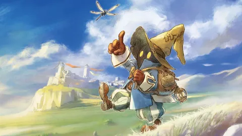 『ファイナルファンタジーIX』の黒魔導士ビビの生い立ちを描いた絵本『Vivi and Grandpa's Memories for the Sky』の英語版が2026年5月19日に発売決定！