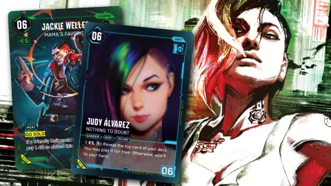 Kickstarterで話題の新作カードゲーム『Cyberpunk Trading Card Game』に「ジャッキー・ウェルズ」と「ジュディ・アルバレス」が参戦！新たな能力で戦略が激変か