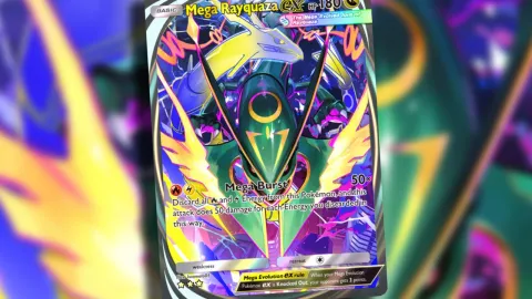 『Pokemon TCG Pocket』で最強クラスと噂される「Mレックウザex」デッキの構築と戦術を徹底解説！圧倒的火力とエネルギー再利用で勝利を掴め！