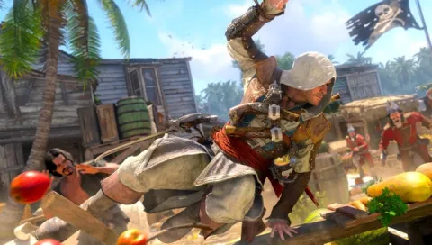 『Assassin's Creed Black Flag Resynced』待望のアップデートで吹き矢の表示が非表示に！オートセーブ数増加やチュートリアル追加など遊びやすさも向上
