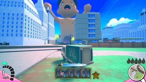 配送トラックで異世界を救え！破壊とカオスが魅力の新作ゲーム『Truck-kun is Supporting Me from Another World?!』がPCとXbox Series Xで登場！Segaの『クレイジータクシー』を彷彿とさせるハチャメチャアクションでストレス解消！