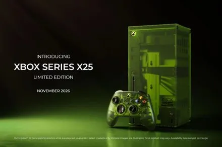 Xboxが発売25周年を記念して無料のプロフィールカスタマイズアイテムやGame Passコレクション、限定ハードウェアを発表！ファンフェスタツアーも開催