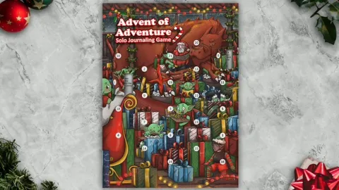 クリスマスを救う冒険を綴るソロジャーナリングRPG『Advent of Adventure』のKickstarterキャンペーンがまもなく終了！アドベントカレンダー形式で毎日新しい物語が展開されます