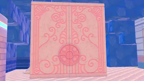 『Pokopia Dream Islands』で巨大建築「オーシャンテンプル」に必須の「Pokopiaオーシャンドア」レシピが驚くほど簡単に入手可能！建設現場の黄色いモンスターボールから発見される模様