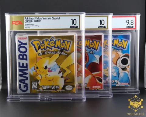 レトロゲーム『ポケモン 赤・青・ピカチュウ』の初回生産版コレクションが約3億円で落札！ビデオゲーム史上2番目の高額取引を記録し、ゲームコレクターズアイテム市場に新たな歴史を刻む！