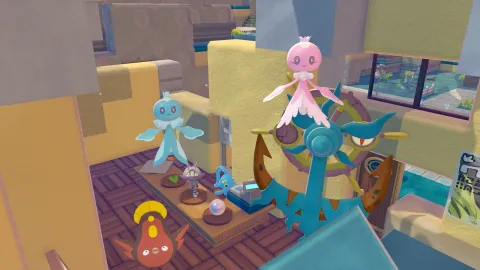 『Pokémon Pokopia』最新DLC「Bubbly Basin」で新能力「Scrub」を持つポケモンや幻のポケモン「フィオネ」「マナフィ」が登場！水タイプ中心の新たな冒険が始まる！