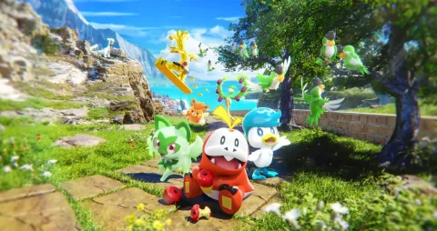 『Pokémon Trading Card Game Pocket』に新ブースターパック「パルデアの奇跡」が2月26日より登場！『スカーレット・バイオレット』のポケモンたちが多数収録され、強力な「サーフゴーex」も参戦！