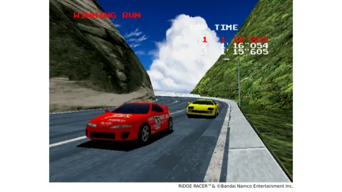 往年のアーケードレーシングゲーム『RIDGE RACER』が「アーケードアーカイブス」で30%オフの期間限定セールを実施！懐かしのスピード感を今再び体験しよう！