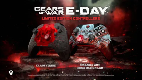 Xbox、『Gears of War: E-Day』の世界観を再現した限定版コントローラーを発表！破壊をイメージした禍々しいデザインとDesign Labの新オプションでファンを魅了
