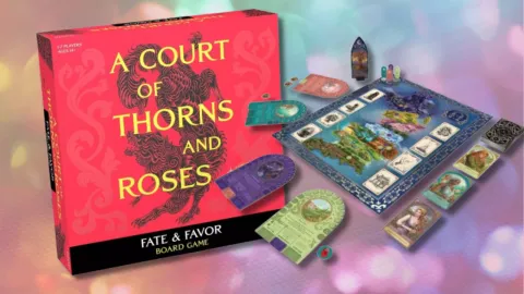 サラ・J・マース原作『A Court of Thorns and Roses』の世界観を完全に再現した新作戦略ボードゲーム『A Court of Thorns and Roses – Fate & Favor』が発表、予約受付を開始！シリーズをテーマにしたモノポリーも登場