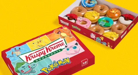 クリスピー・クリーム・ドーナツが『ポケットモンスター』とのコラボドーナツを発表！ フシギダネ、ヒトカゲ、ゼニガメなど初代ポケモンがドーナツになって期間限定で登場！