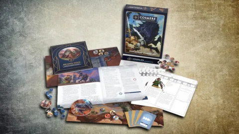ブランドン・サンダーソン氏の人気小説「Cosmere」のTRPG『Cosmere RPG - Stormlight Starter Set』が米Targetで販売開始！手軽に始められるスターターセットで壮大な物語の世界へ飛び込もう！
