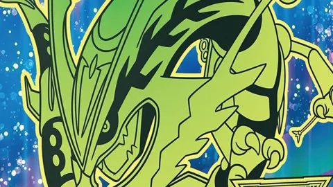 『ポケモンカードゲーム』新拡張パック「Delta Reign」のETBデザインが公開、メガレックウザが再登場