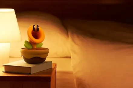 任天堂から新登場！お部屋を癒やす「おしゃべりフラワー」はマリオの世界からやってきた、ユニークな会話が楽しめるアイテム