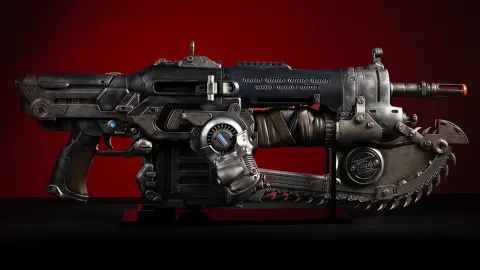 『Gears of War』シリーズの象徴的な武器「ランサー」のプロトタイプ版レプリカが予約開始