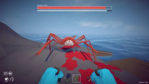 『How to Fish』スパイダークラブ攻略 ナイフ強化と攻撃の隙が重要