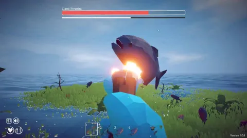 『How to Fish』ジャイアントピラニア攻略 強化ショットガンで距離を保って戦う方法