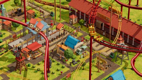 『RollerCoaster Tycoon Wonderworks』が今冬Steam早期アクセス開始、シリーズ本編が10年ぶりに復活