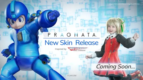 『Pragmata』にロックマンのスキンが登場へ、配信時期は未定