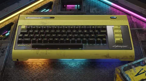 『Cyberpunk 2077』コラボのCommodore 77、77MHz動作で予約受付を開始