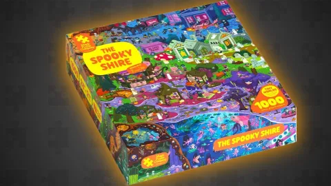 Series 6第1弾の1000ピースパズル「The Spooky Shire」が小売店で販売開始