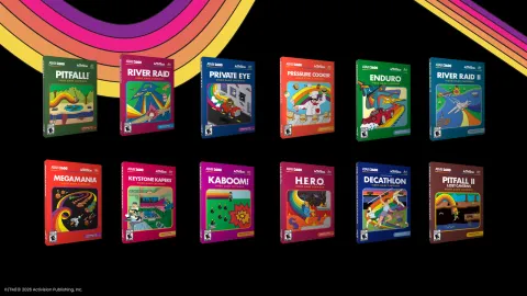『Atari x Activision Collection』がAtari 2600向け名作39本を実物カートリッジで復刻