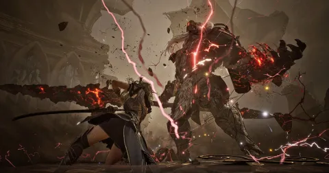 『Tides of Annihilation』は召喚騎士を組み合わせる連撃が魅力、色で反応を促す戦闘も