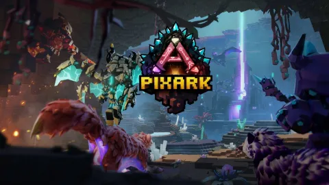 『PixARK』大型DLC Terracryptで地下世界と80種の生物を追加