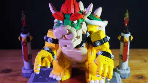 『Lego The Mighty Bowser』が販売終了、全身可動と火球ギミックを備えた大型モデル