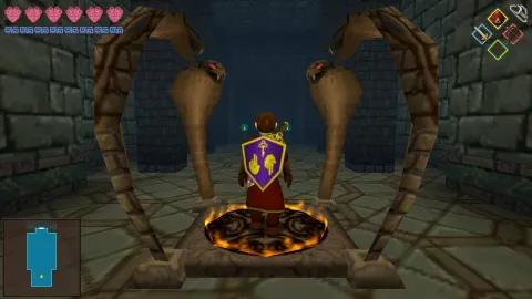『Temple Maker 64』3Dゼルダ風ダンジョンを作れるエディターがSteamに登場へ
