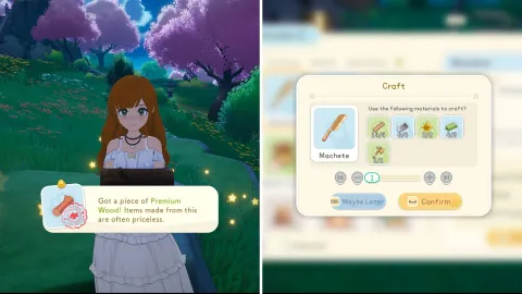 『Starsand Island』の希少素材「プレミアムウッド」を効率的にゲット！伐採から購入まで徹底解説、マチェーテの作り方も明らかに！