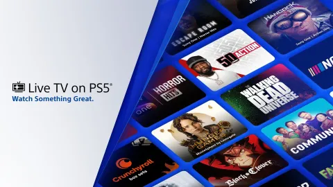 Live TV on PS5が米国で開始、100以上の無料広告付きチャンネルを提供