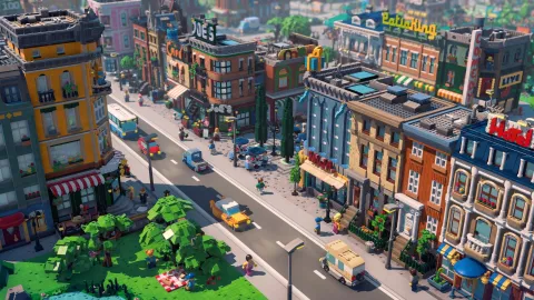 『Lego Skylines』は住民の暮らしや街の景観まで作り込める都市建設ゲーム