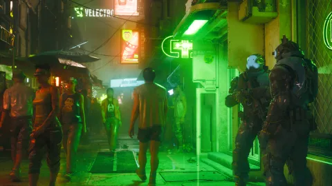 『No Law』は太陽と植物が支配する地中海風サイバーパンクゲーム