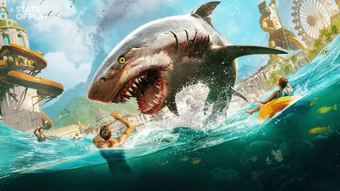 『Maneater 2』2027年後半にPS5で発売へ 新舞台は崩壊寸前の高級テーマパーク