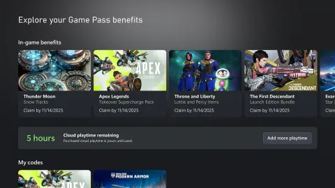 『XBOX Cloud Gaming』11月からGame Pass各プランに月間利用時間を設定