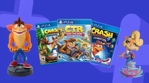 『Crash Bandicoot』30周年、主要4作品が現行ゲーム機でプレイ可能