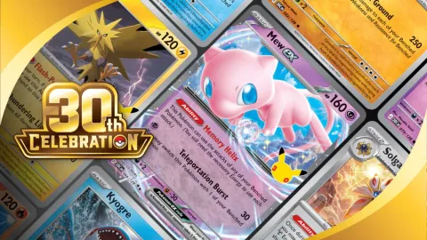 『Pokémon TCG 30th Celebration』9月16日に全世界同時発売、伝説のポケモンを描く新カードを公開