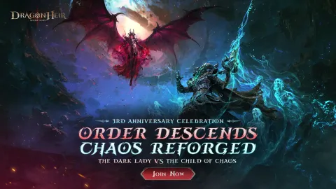 『Dragonheir: Silent Gods』3周年イベントでプレイヤー参加型ヒーローと実物フィギュアを導入
