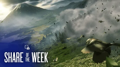 PS Blogの「Share of the Week」で季節をテーマにしたゲームフォトを紹介