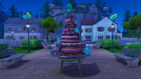 『Fortnite』9周年バースデーケーキの場所攻略