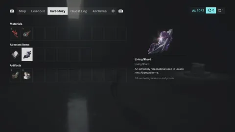 『Control Resonant』Living Shards攻略 入手方法と使い道