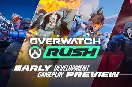 Blizzardがモバイル向け新作『Overwatch Rush』のゲームプレイ映像を初公開！ 短時間で楽しめる見下ろし型ヒーローシューターとして開発中