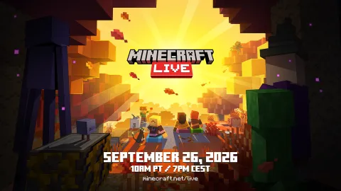 Minecraft LIVEが今週土曜日に再開催